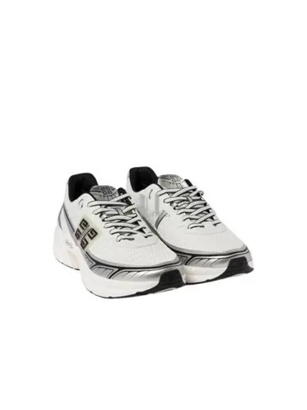 NFNTY-52 Low Top Sneakers Silver - GIVENCHY - BALAAN 2