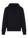 Light Fleece Zip Up Hoodie Black - CP COMPANY - BALAAN 4