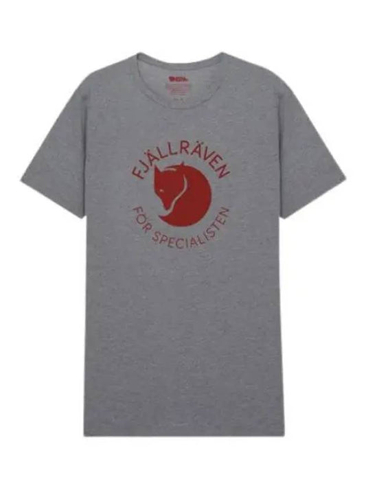 Men s Fox T Shirt Short Sleeve Tee - FJALL RAVEN - BALAAN 1