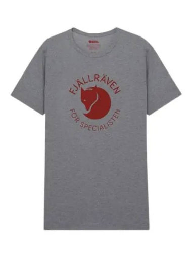 Men s Fox T Shirt Short Sleeve Tee - FJALL RAVEN - BALAAN 1