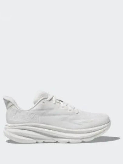 Clifton 9 Wide Low Top Sneakers White - HOKA ONE ONE - BALAAN 2