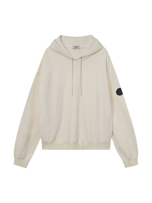 Embroidered Logo Hoodie Ivory - HARDGEAR APPAREL - BALAAN 2