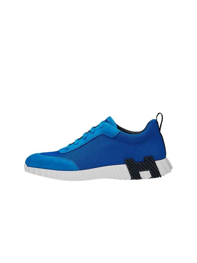 Bouncing Low Top Sneakers Blue - HERMES - BALAAN 1