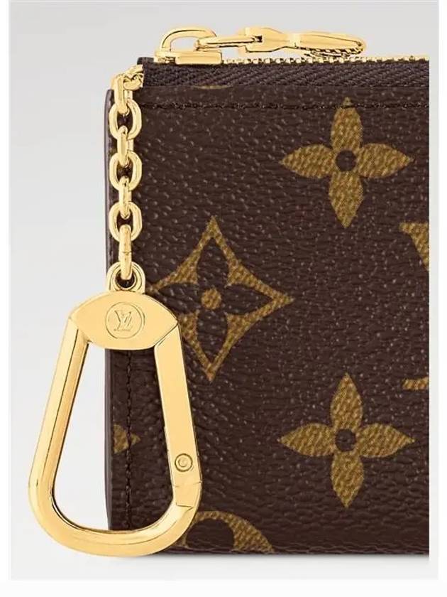 Noa Monogram Canvas Key Holder Brown - LOUIS VUITTON - BALAAN 3