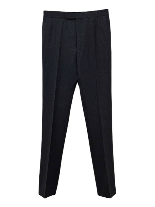 Super 120S Twill Classic Backstrap Trouser Pants Dark Grey - THOM BROWNE - BALAAN 3