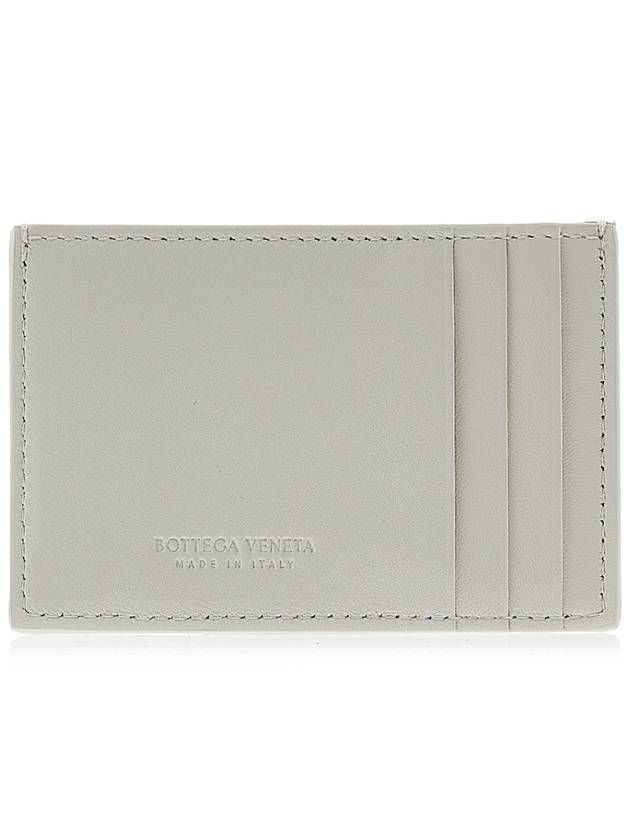 Intrecciato Lambskin Calfskin Card Wallet White - BOTTEGA VENETA - BALAAN 4