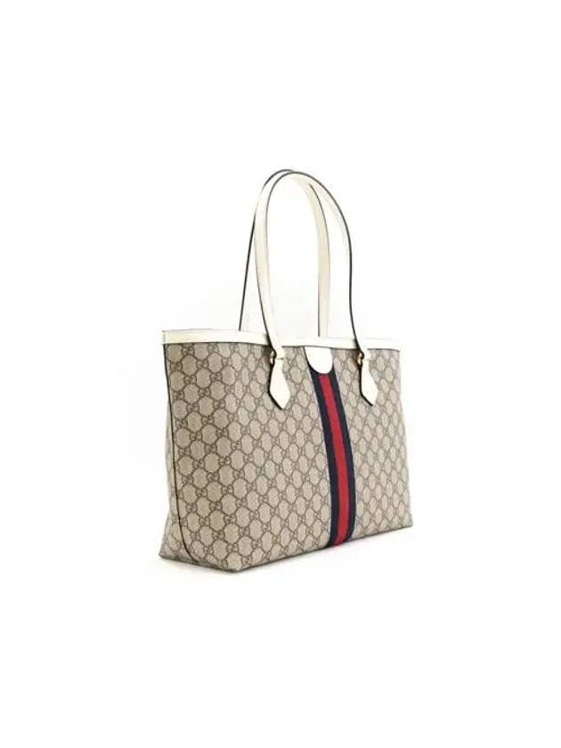 Ophidia GG Medium Tote Bag Beige - GUCCI - BALAAN 4