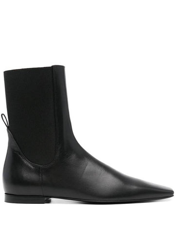 TOTEME Leather Chelsea Boots Shoes - TOTEME - BALAAN 1