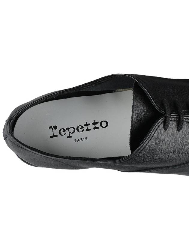 Women's Zizi Matte Leather Oxford Black - REPETTO - BALAAN 9