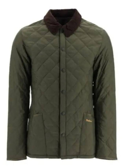 Heritage Liddesdale Quilted Padding Olive - BARBOUR - BALAAN 2