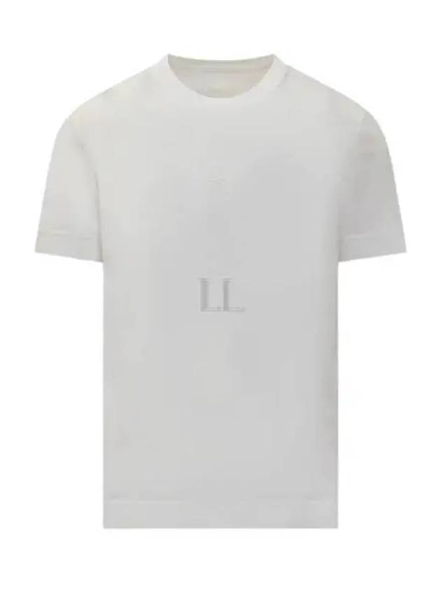 Embroidered 4G Logo Cotton Short Sleeve T-shirt White - GIVENCHY - BALAAN 2