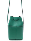 Gancini Mini Bucket Bag Green - SALVATORE FERRAGAMO - BALAAN 5