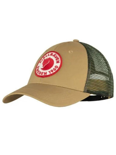 24 1960 Logo Trucker Cap 78138232 Langtradarkeps Buckwheat Brown - FJALL RAVEN - BALAAN 1