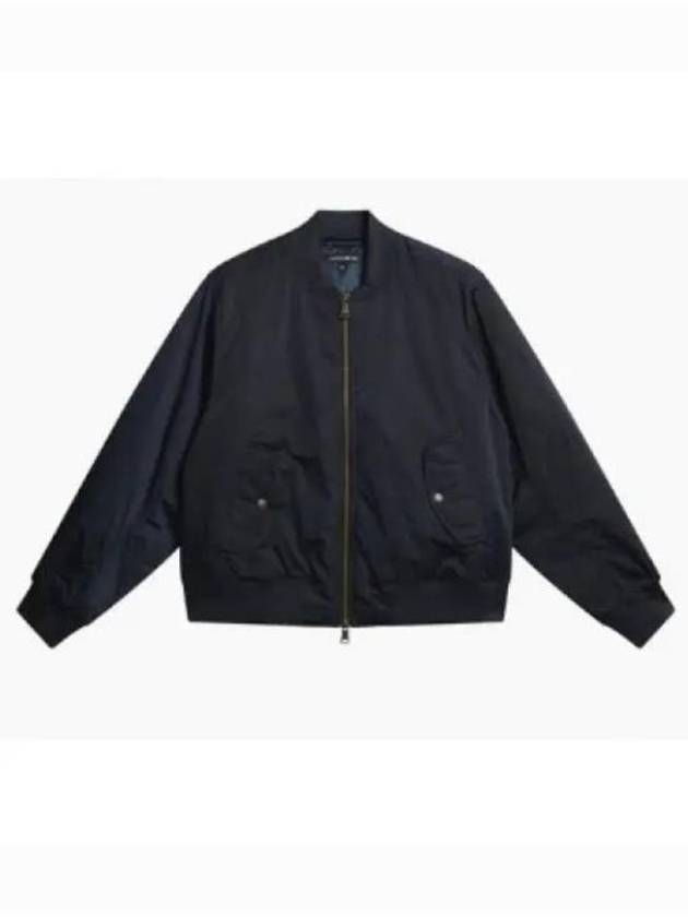 Bradfield Twill Nylon Zip-Up Jacket Navy - J.LINDEBERG - BALAAN 2