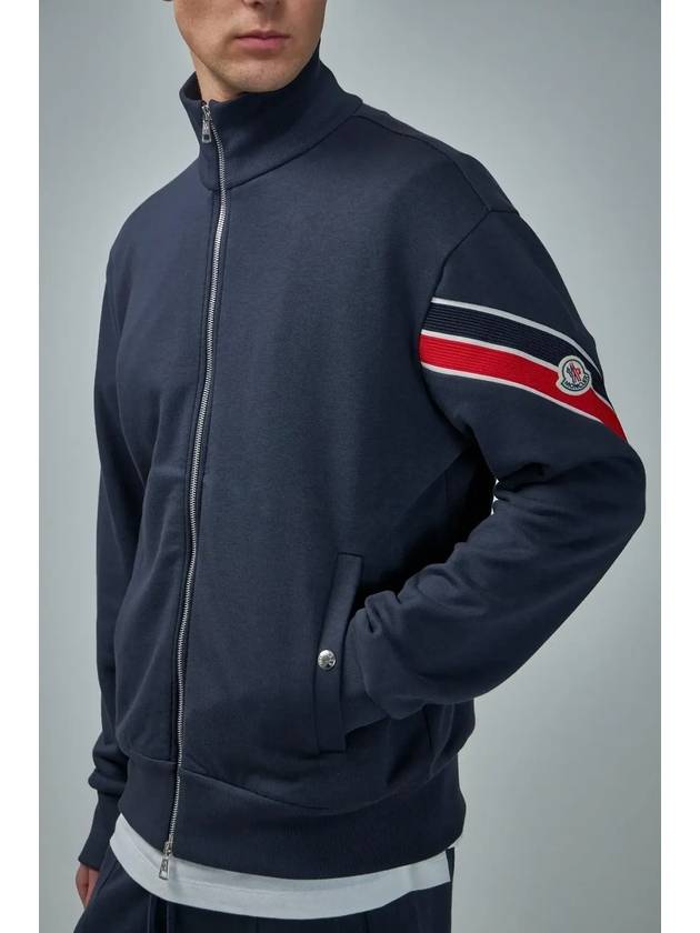 3 color trimming zip up sweatshirt 8G00001 89A8F 778 - MONCLER - BALAAN 2