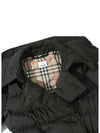 Detachable Hoodie Puffer Coat Padded Black - BURBERRY - BALAAN 7