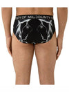 Telgo Cotton Briefs Black - MARCELO BURLON - BALAAN 4