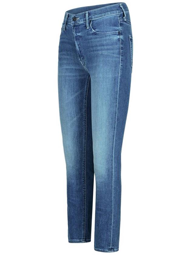 Mother 'Mid Rise' Blue Cotton Blend Jeans - MOTHER - BALAAN 2