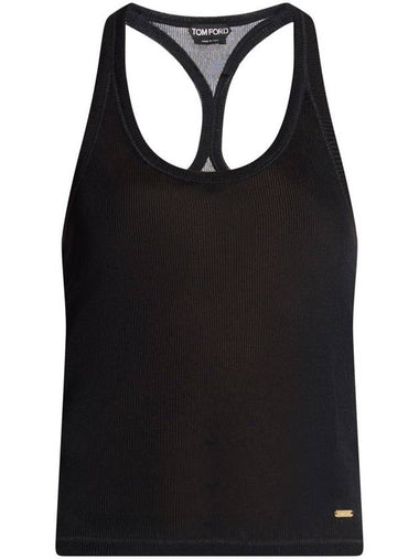 Tom Ford Ribbed Viscose Tank Top Clothing - TOM FORD - BALAAN 1