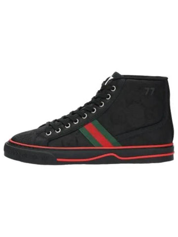 Off the Grid High Top Sneakers Black - GUCCI - BALAAN 1