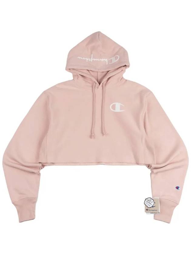 Reverse Weave Pullover Crop Women s Hoodie WL659G5502155BF - CHAMPION - BALAAN 2