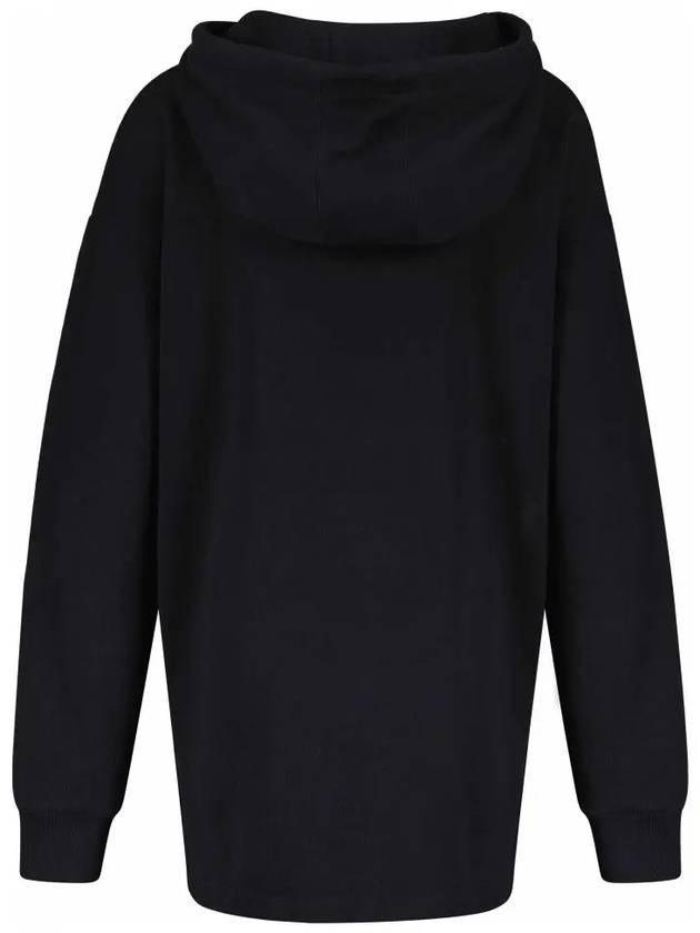 Marly Logo Hoodie Black - ISABEL MARANT - BALAAN 4