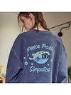 Blown Fish Pigment Sweatshirt Dark Blue - CPGN STUDIO - BALAAN 1