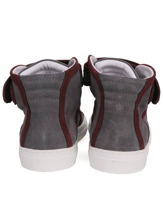 Men's High Top Sneakers 101TRIM SUEDEC GRAY WINE - PIERRE HARDY - BALAAN 4