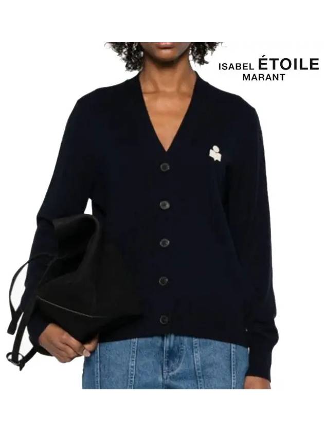 Karina Cardigan Navy - ISABEL MARANT ETOILE - BALAAN 5