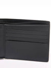 Stitched Bifold Leather Half Wallet Black - MAISON MARGIELA - BALAAN 7