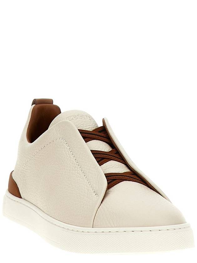 Zegna 'Triple Stitch' Sneakers - ERMENEGILDO ZEGNA - BALAAN 2