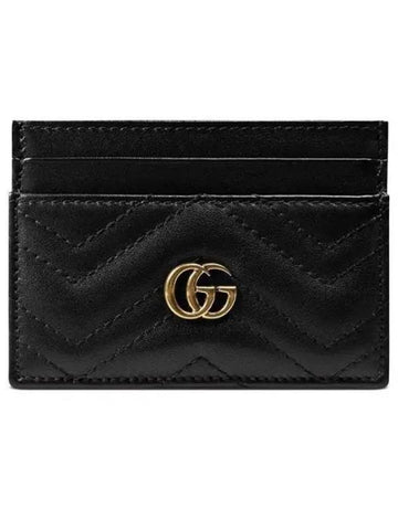 443127 DTD1T GG Logo Marmont Card Case Wallet 1153963 - GUCCI - BALAAN 1