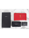 bill pouch gold plated red - SAINT LAURENT - BALAAN 2