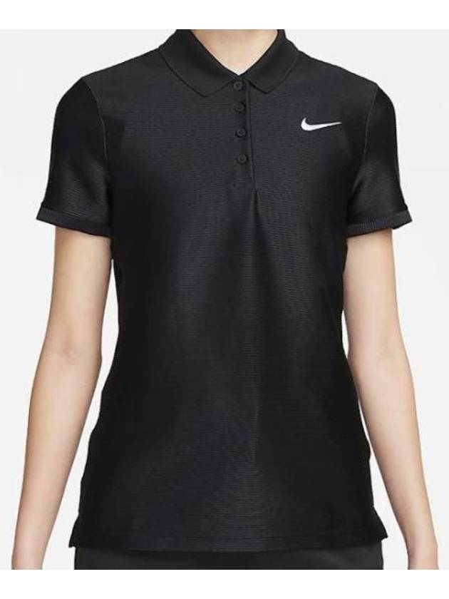 Golf Dri-Fit Victory Short Sleeve Polo Shorts Black - NIKE - BALAAN 2