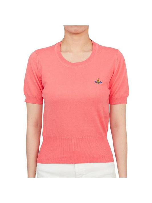 Bea Knit Top Coral - VIVIENNE WESTWOOD - BALAAN 2