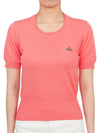 Bea Knit Top Coral - VIVIENNE WESTWOOD - BALAAN 4