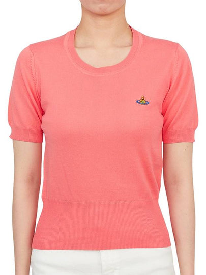 Bea Knit Top Coral - VIVIENNE WESTWOOD - BALAAN 2