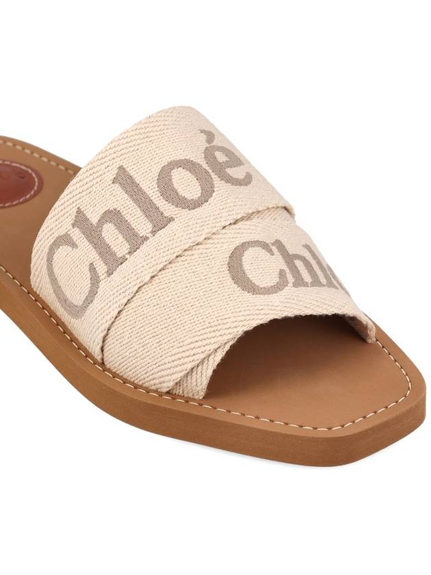 Woody Flat Mules Blush Beige - CHLOE - BALAAN 5