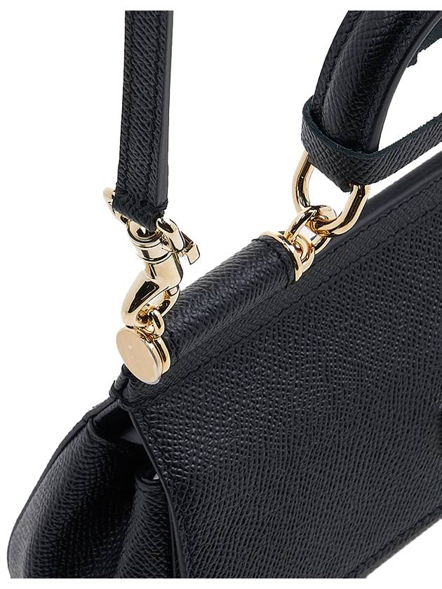 Sicily Mini Shoulder Bag Black - DOLCE&GABBANA - BALAAN 9