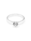 Clear Heart Solitaire Ring Silver - PANDORA - BALAAN 2