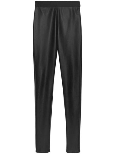 Msgm Faux Leather Leggings - MSGM - BALAAN 1