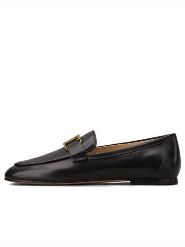 Tods T Timeless Leather Loafers Black - TOD'S - BALAAN 2