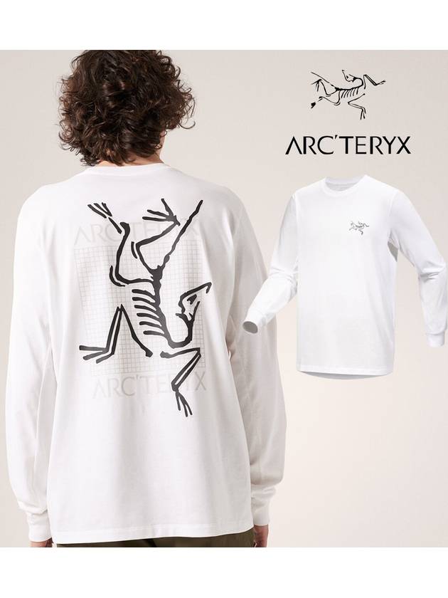 Bird Logo Long Sleeve T-Shirt Light White - ARC'TERYX - BALAAN 2