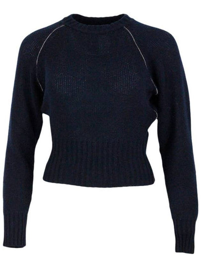 Sweater MAD264F052N9005144 BLUE - FABIANA FILIPPI - BALAAN 2