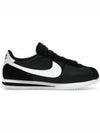 Cortez TXT Low Top Sneakers Black - NIKE - BALAAN 1