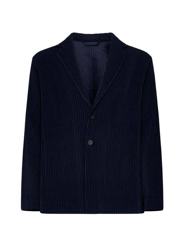 Homme Plisse Basics Pleated Blazer Jacket Black - ISSEY MIYAKE - BALAAN 2