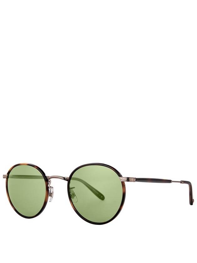 Garrett Leight WILSON SUN Spotted Brown Shell-Copper/Semi-Flat Pure Green - GARRETT LEIGHT - BALAAN 2