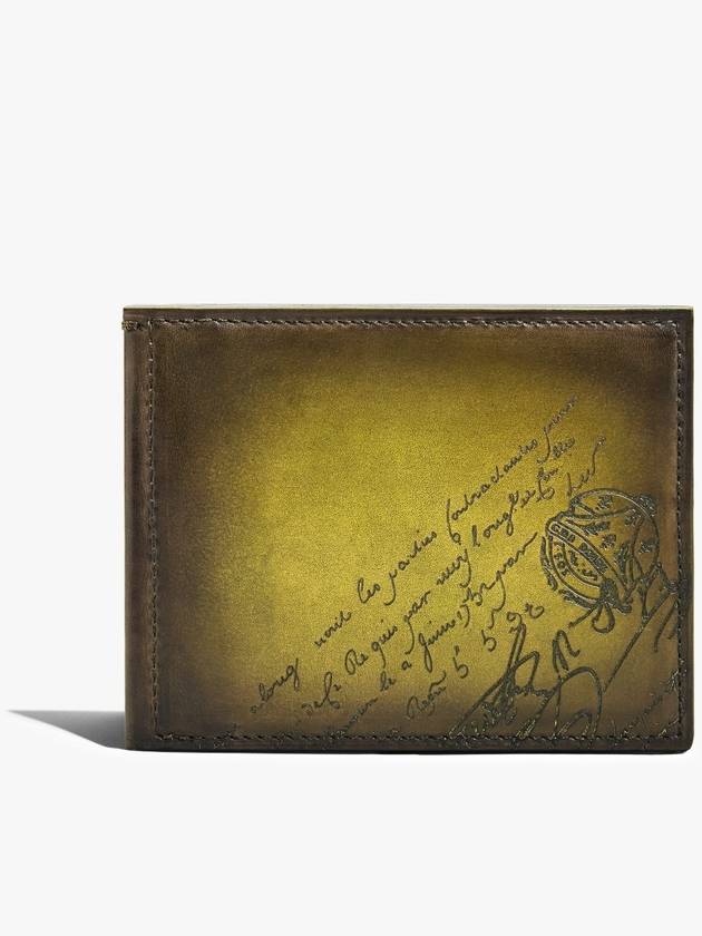 Figure Scritto leather wallet - BERLUTI - BALAAN 1