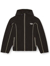 J Hives Contrast Piping Windbreaker Black - DIESEL - BALAAN 6