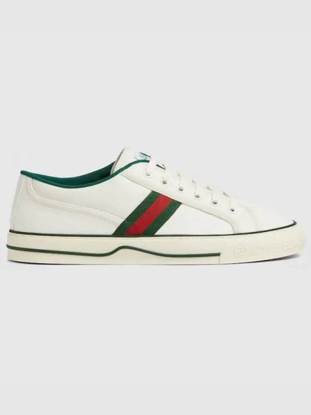 Tennis 1977 Canvas Low Top Sneakers White - GUCCI - BALAAN 2